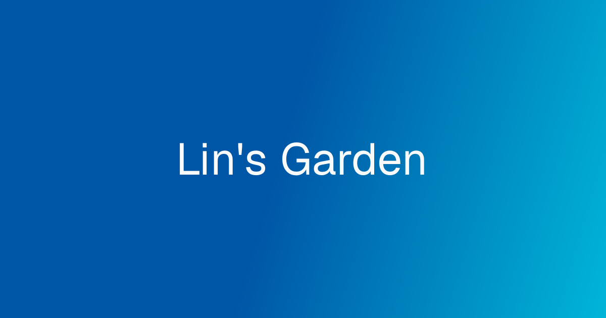 Lin's Garden cover